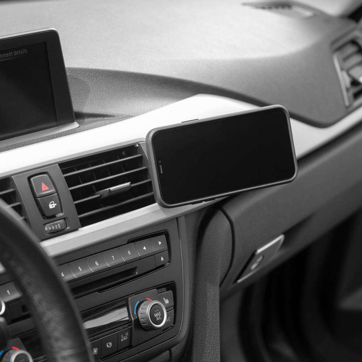 Ngàm gắn xe hơi Peak Design Car Mount VHB kèm sạc Qi1 [PD-M-CM-AA-BK-1]