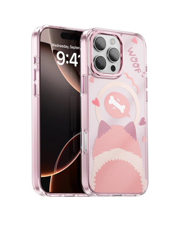 ỐP LƯNG CHỐNG SỐC MAGSAFE INNOSTYLE IPHONE 16 PROMAX VIBES DOGGY DESIGN