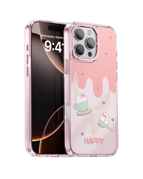 ỐP LƯNG CHỐNG SỐC MAGSAFE INNOSTYLE IPHONE 16PROMAX VIBES ICE CREAM