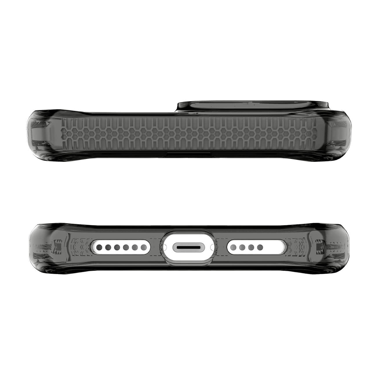 ỐP LƯNG KHÁNG KHUẨN VÀ CHỐNG SỐC QUÂN SỰ ITSKINS (PHÁP) SUPREME CLEAR DROP SAFE 4.5M/15FT IPHONE 13 PRO AP2X-SUPIC