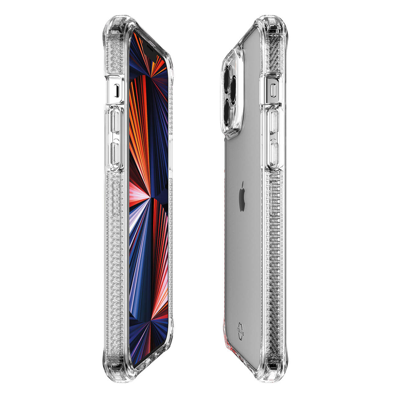 ỐP LƯNG KHÁNG KHUẨN VÀ CHỐNG SỐC QUÂN SỰ ITSKINS (PHÁP) SUPREME CLEAR DROP SAFE 4.5M/15FT IPHONE 13 PRO AP2X-SUPIC