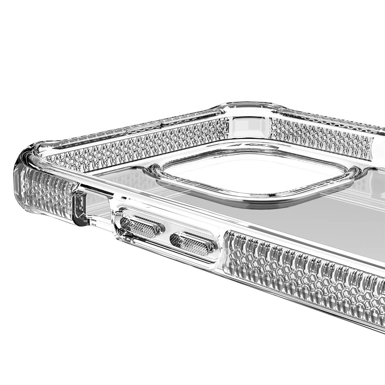 ỐP LƯNG KHÁNG KHUẨN VÀ CHỐNG SỐC QUÂN SỰ ITSKINS (PHÁP) SUPREME CLEAR DROP SAFE 4.5M/15FT IPHONE 13 PRO AP2X-SUPIC
