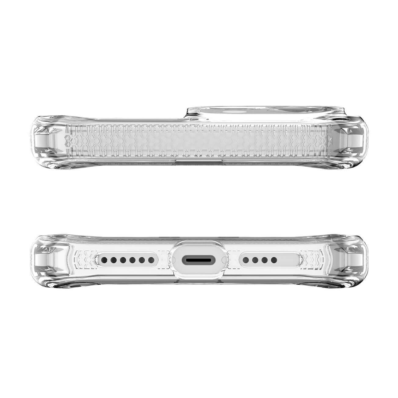 ỐP LƯNG KHÁNG KHUẨN VÀ CHỐNG SỐC QUÂN SỰ ITSKINS (PHÁP) SUPREME CLEAR DROP SAFE 4.5M/15FT IPHONE 13 PRO AP2X-SUPIC