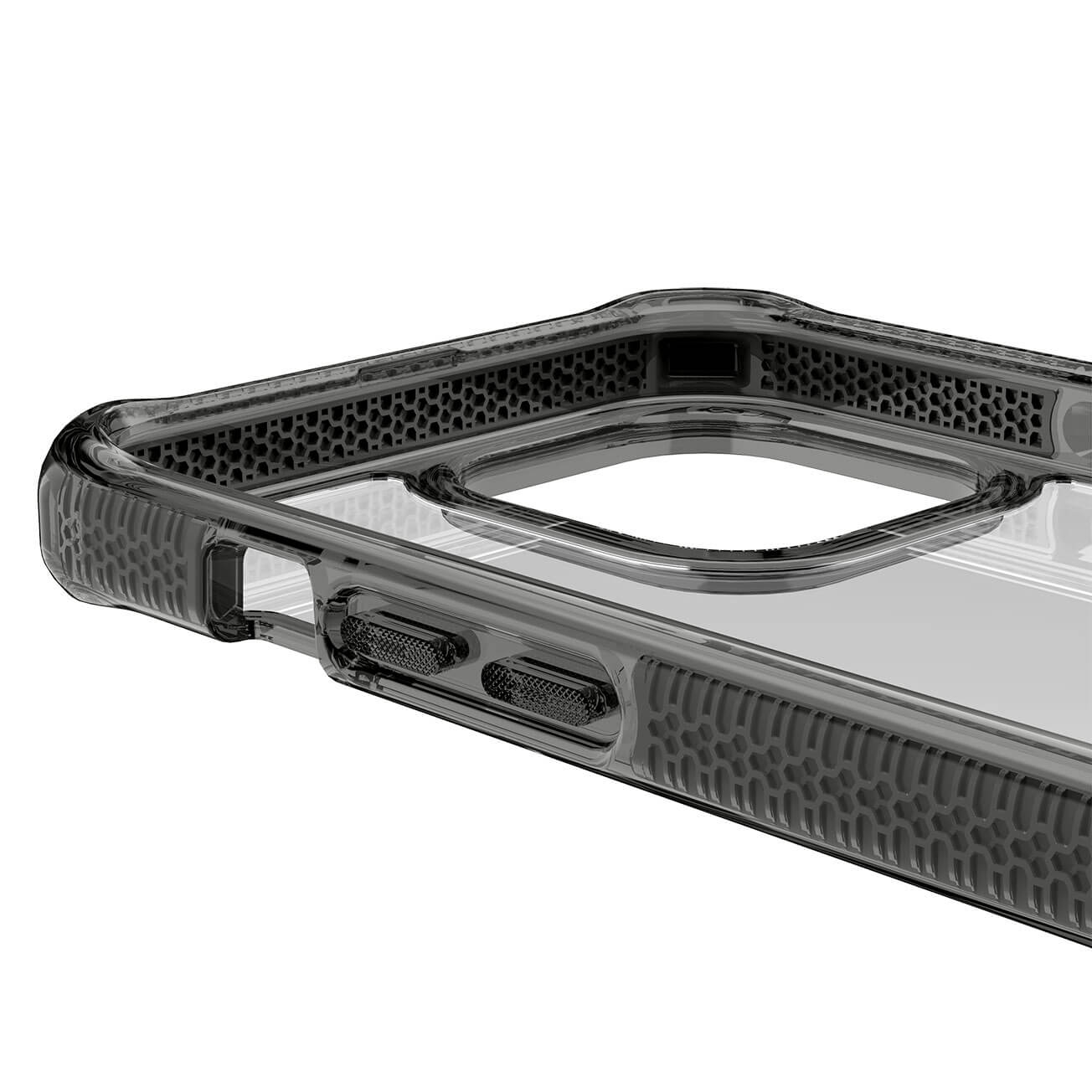 ỐP LƯNG KHÁNG KHUẨN VÀ CHỐNG SỐC QUÂN SỰ ITSKINS (PHÁP) SUPREME CLEAR DROP SAFE 4.5M/15FT IPHONE 13 PRO AP2X-SUPIC