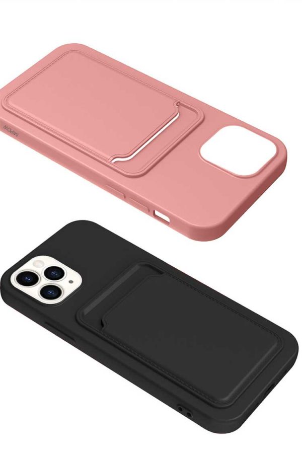 ỐP LƯNG MIPOW IPHONE 15 PLUS CARD BAG TPU LEATHER CASE MC15A02