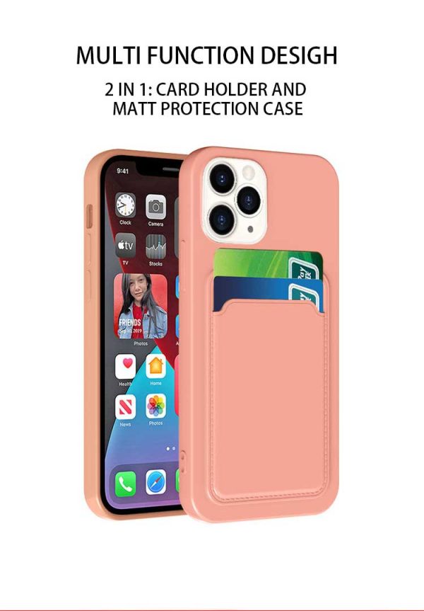 ỐP LƯNG MIPOW IPHONE 15PLUS CARD BAG TPU LEATHER CASE MC15A02