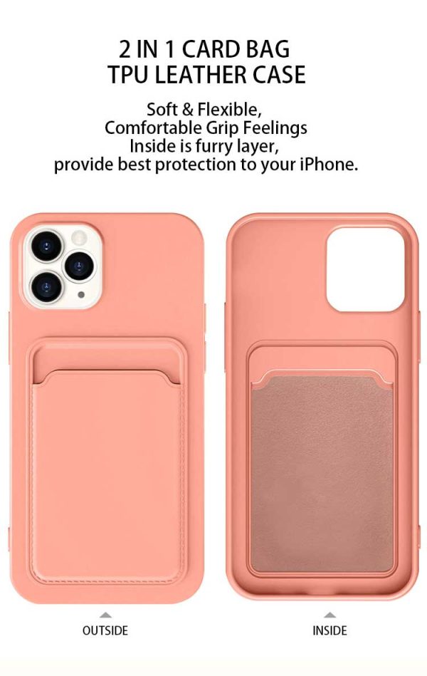 ỐP LƯNG MIPOW IPHONE 15PLUS CARD BAG TPU LEATHER CASE MC15A02