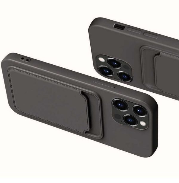 ỐP LƯNG MIPOW IPHONE 15 PLUS CARD BAG TPU LEATHER CASE MC15A02