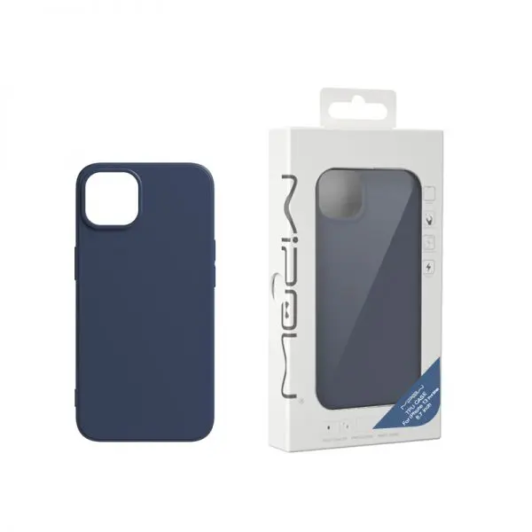 ỐP LƯNG MIPOW TPU & PU LEATHER IPHONE 13/12 PROMAX BLUE PS31S
