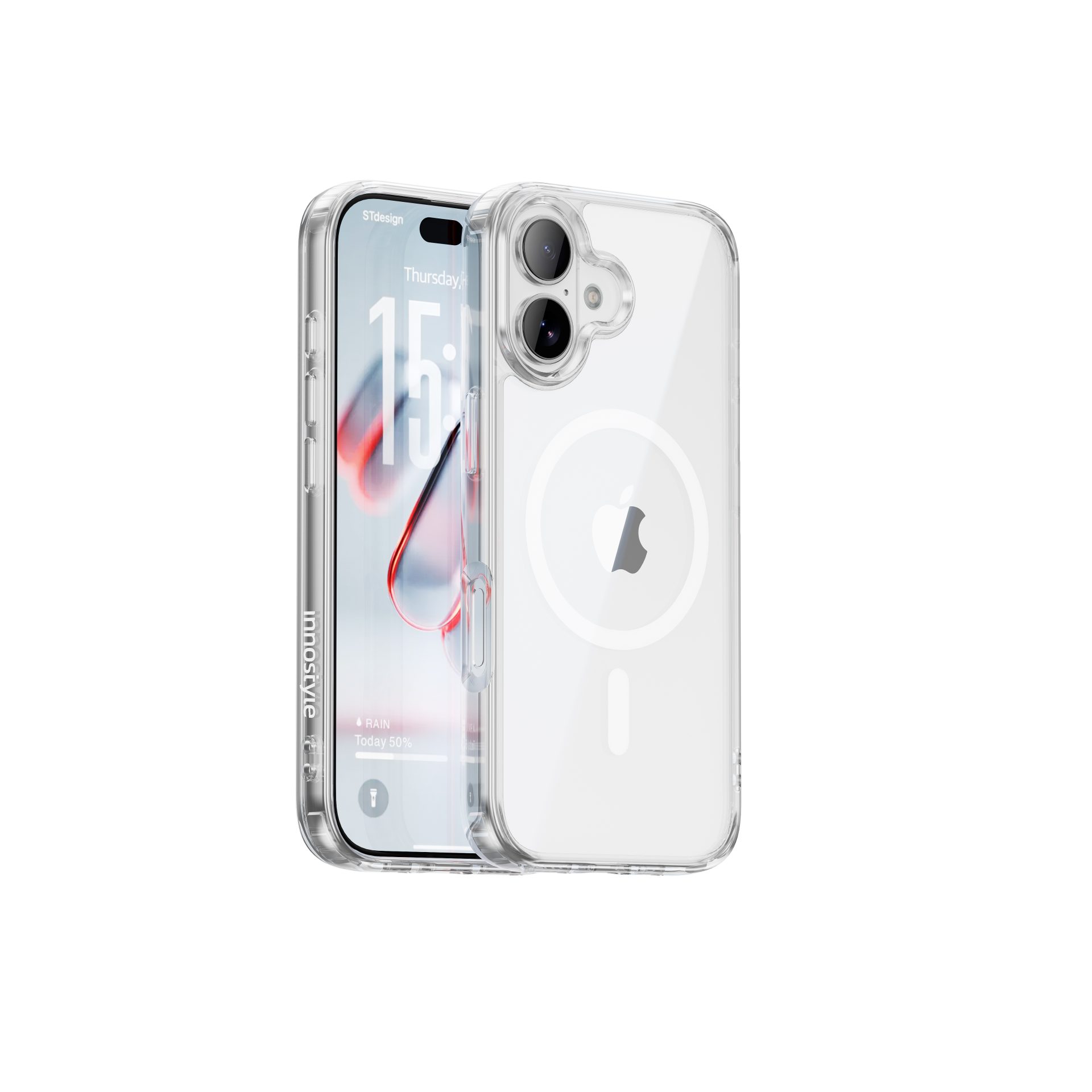 Ốp Lưng Magsafe Innostyle CrystalGuard Clear iPhone 17 Series 2025