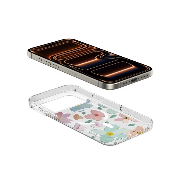 Ốp Lưng Magsafe Mipow Kingbull ViralX iPhone 17 Series 2025 Flowers Painting