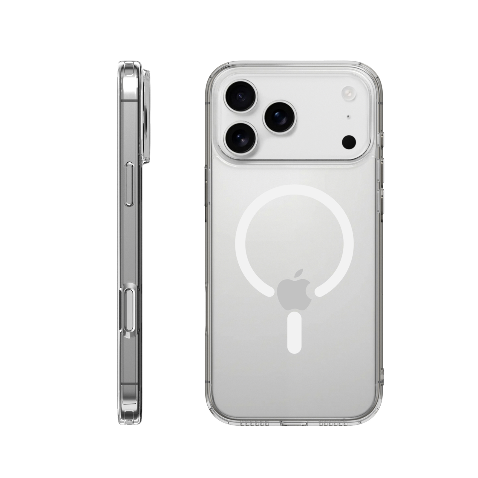 Ốp Lưng iPhone 18 Pro Max / 17 Pro Max 6.9” 2026 MIPOW IRONBULL Soft TPU Transparent