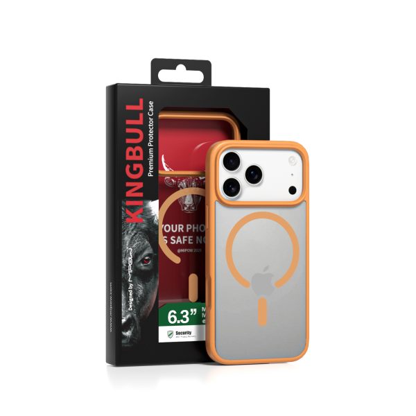 Ốp lưng Magsafe Mipow Kingbull MATTEX iPhone 17 Pro Series 2025