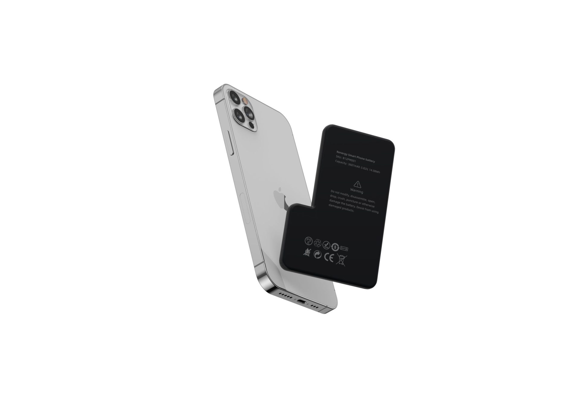 PIN LINH KIỆN DAISON DUNG LƯỢNG CHUẨN IPHONE 12 PRO 2815 MAH