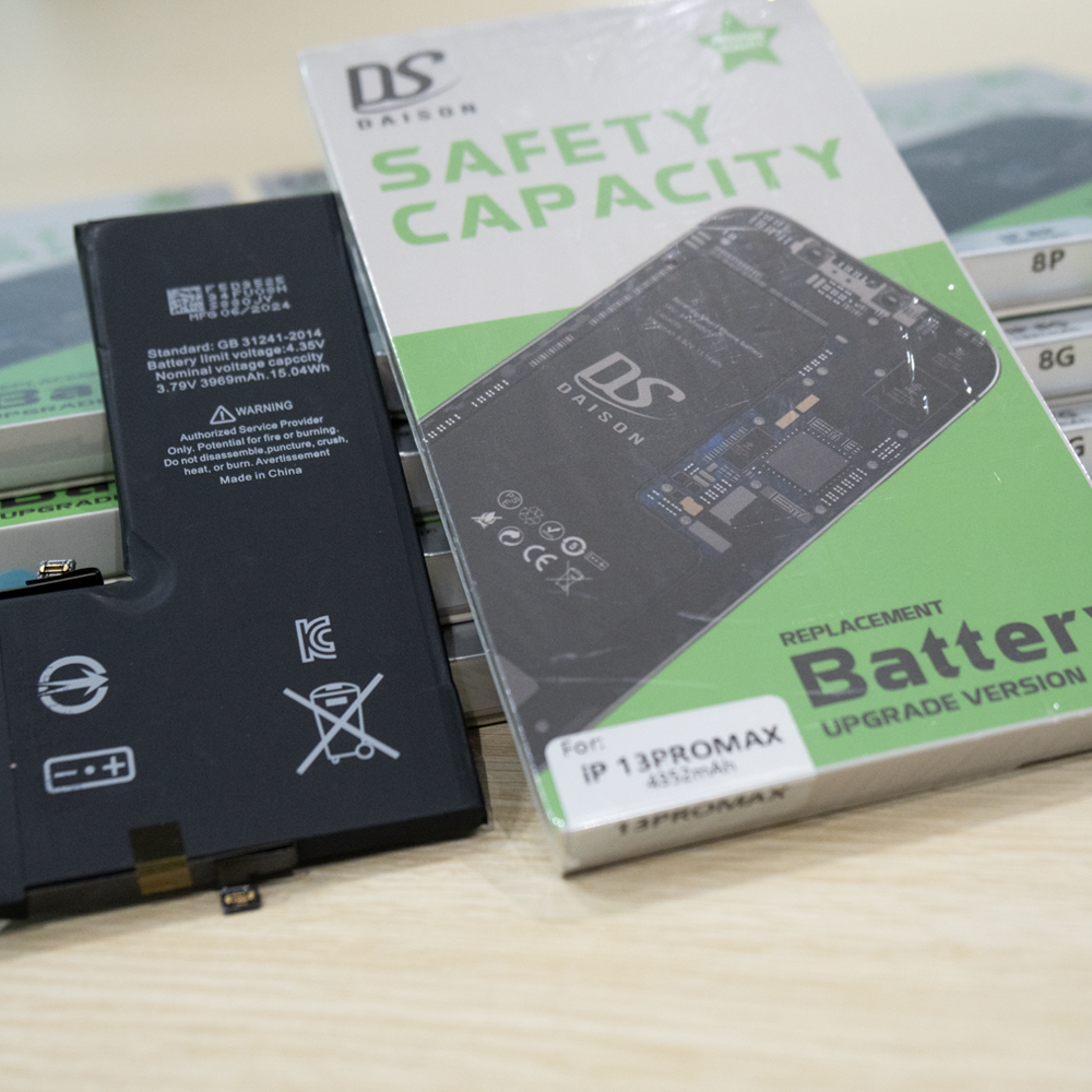 PIN LINH KIỆN DAISON DUNG LƯỢNG CHUẨN IPHONE X 2716MAH