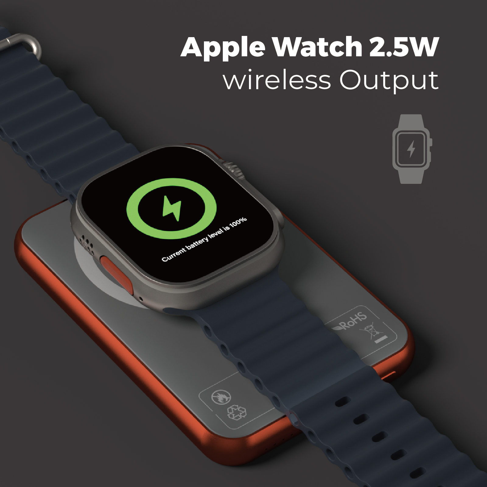 Pin dự phòng quyền lực POWERCUBE Mipow x Miffy 3-in-1 Ultra-Slim MagSafe (5000mAh) – Chứng chỉ CCC (Tương thích Apple Watch/Airpods)
