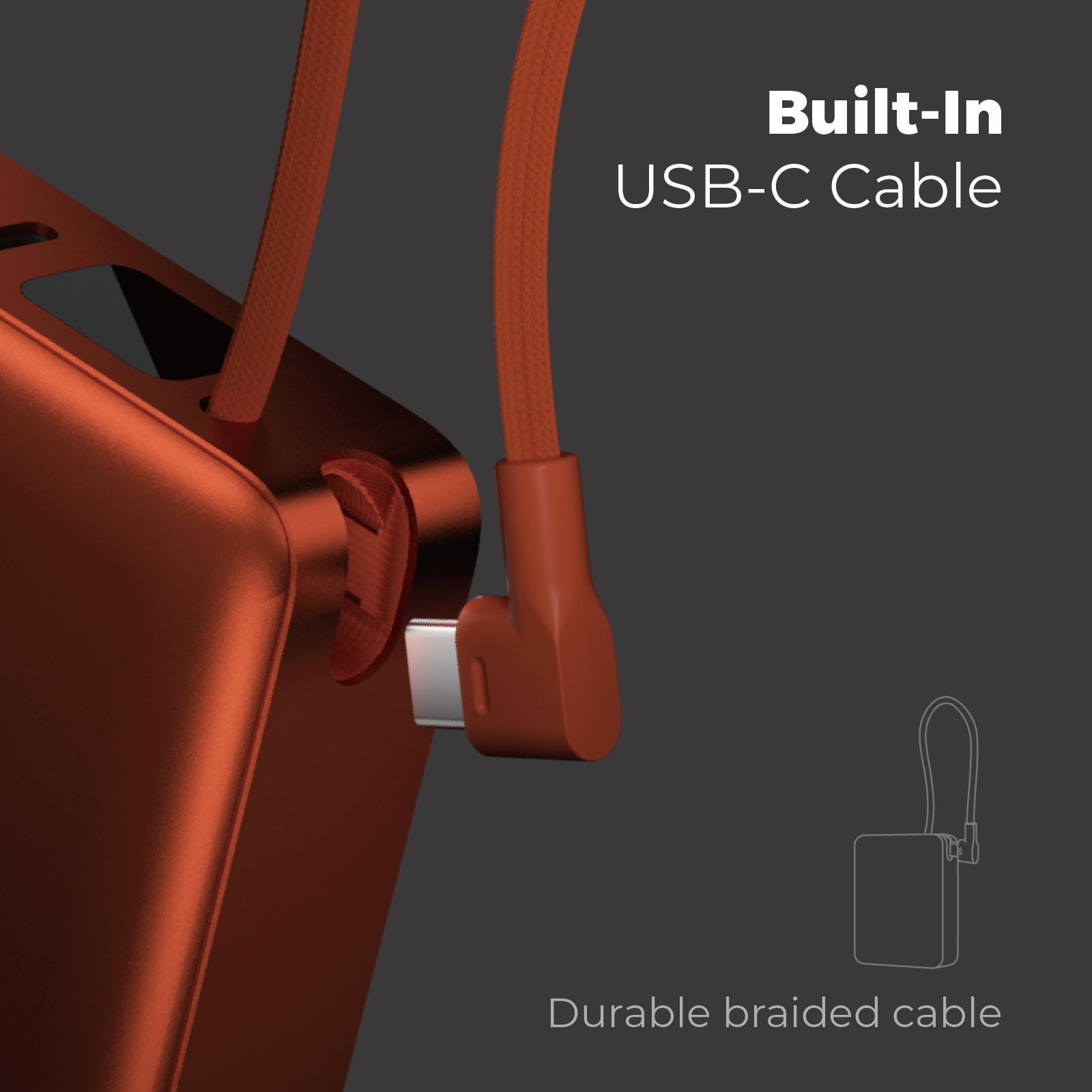 Pin dự phòng siêu nhỏ POWERCUBE Mipow x Miffy Ultra-Mini Aluminum (10000 mAh) – Chứng chỉ CCC