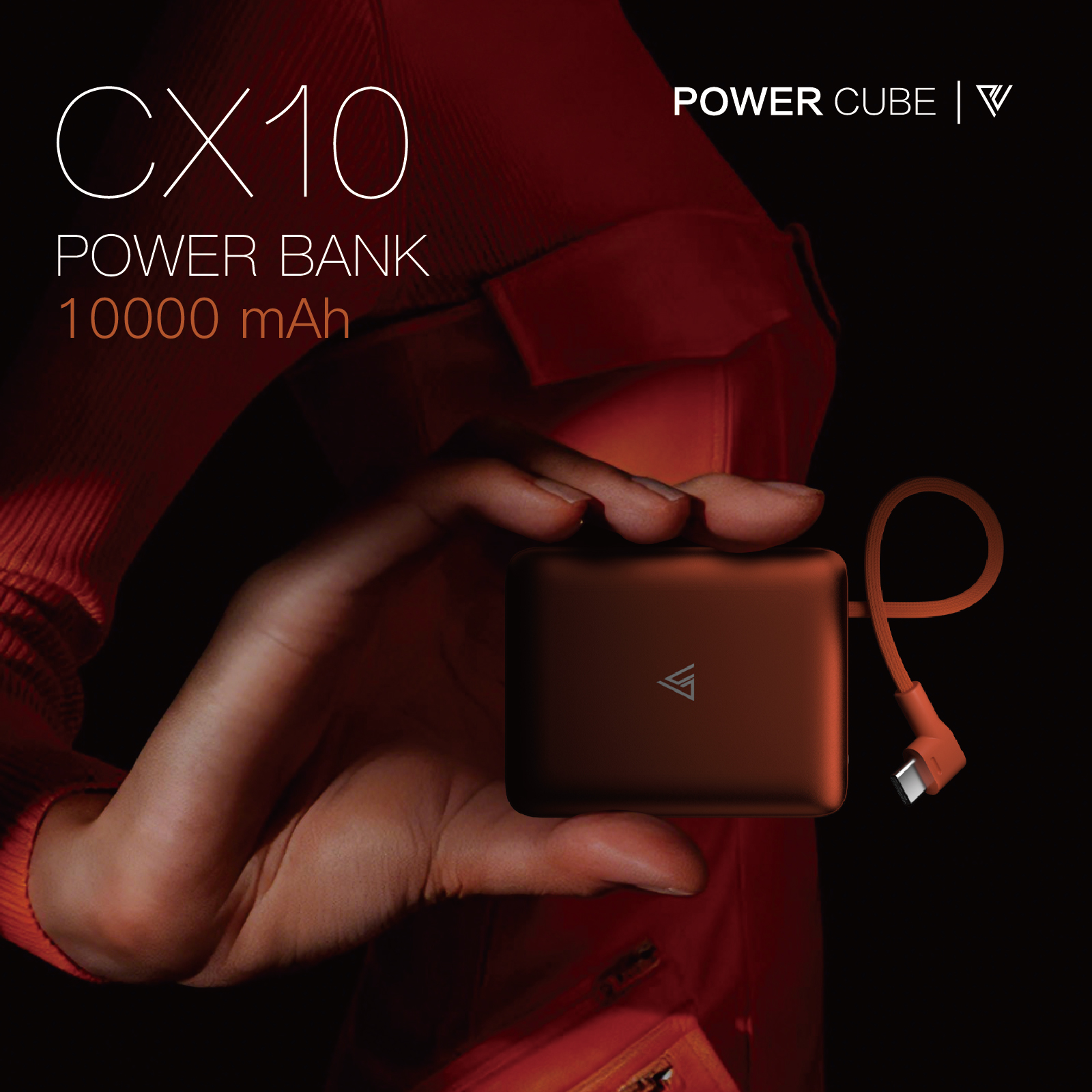 Pin dự phòng siêu nhỏ POWERCUBE Mipow x Miffy Ultra-Mini Aluminum (10000 mAh) – Chứng chỉ CCC