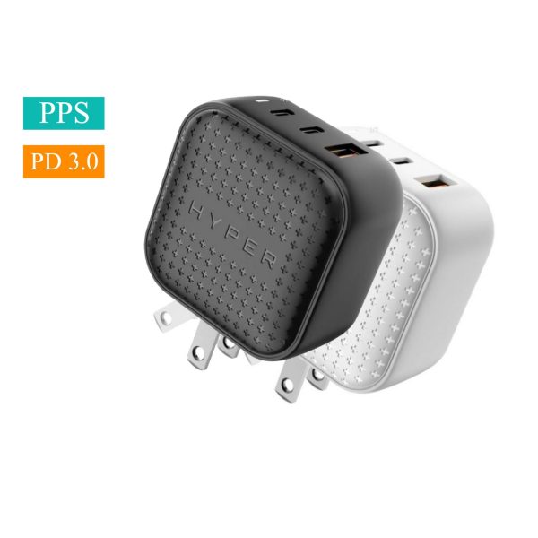 SẠC ĐA CỔNG PD/QC3.0 66W VÀ PPS 45W HYPERJUICE GAN CHARGER (2C1A) NHỎ NHẤT THẾ GIỚI HJ265