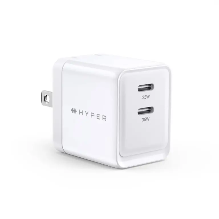 SẠC NHANH IPHONE|SMARTPHONE HYPER GAN II DUAL USB-C PPS 33W / PD 35W HJG35NA