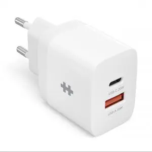 SẠC NHANH IPHONE|SMARTPHONE HYPERJUICE 2 CỔNG 20W CHARGER SMALL SIZE HJ205EU