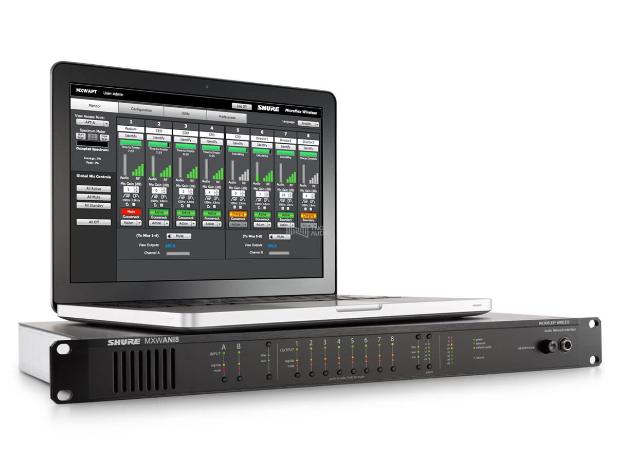 SHURE MXWANI8