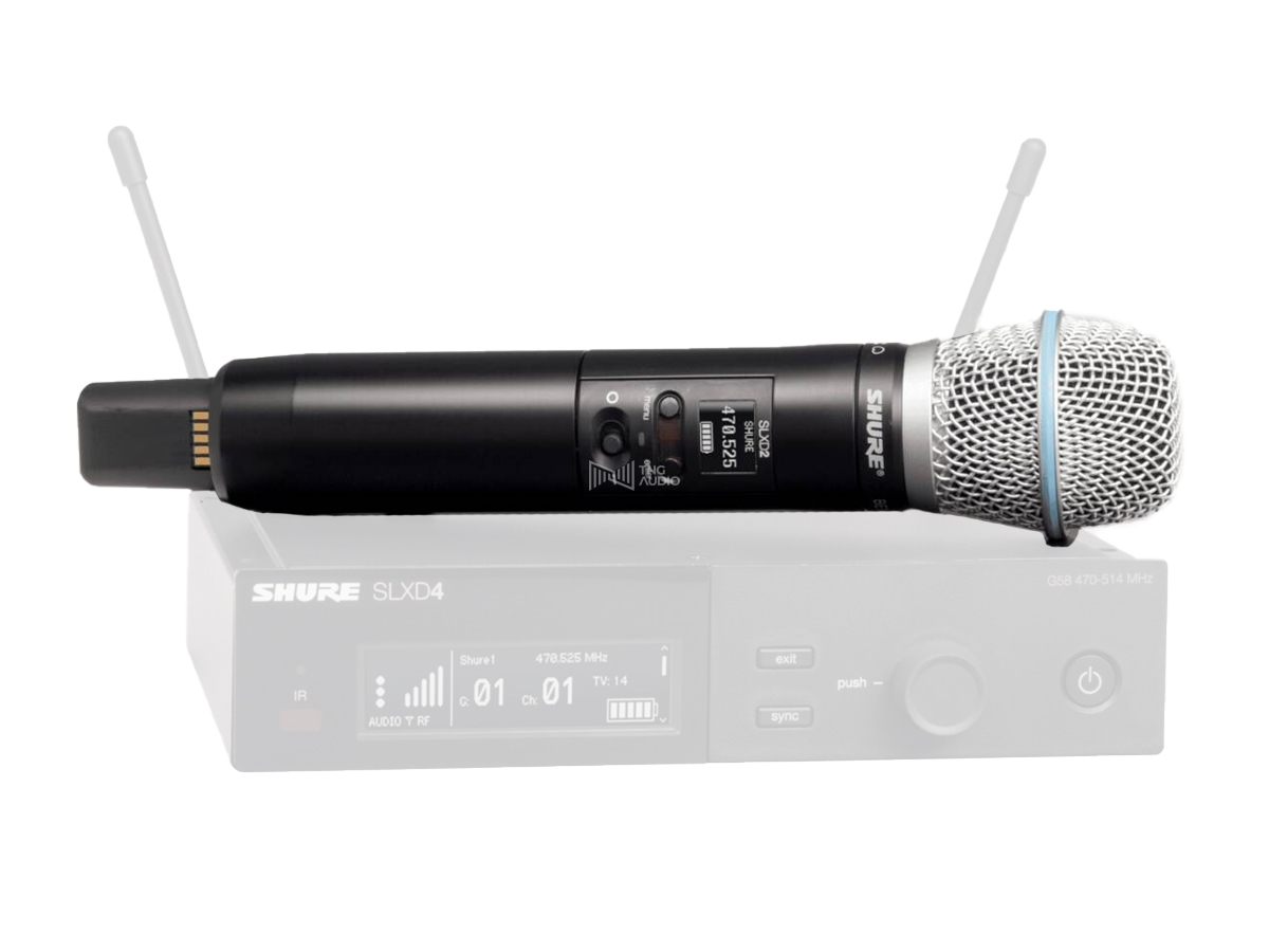 SHURE SLXD2/Beta 87C