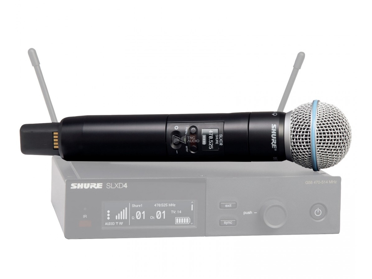 SHURE SLXD2/Beta58