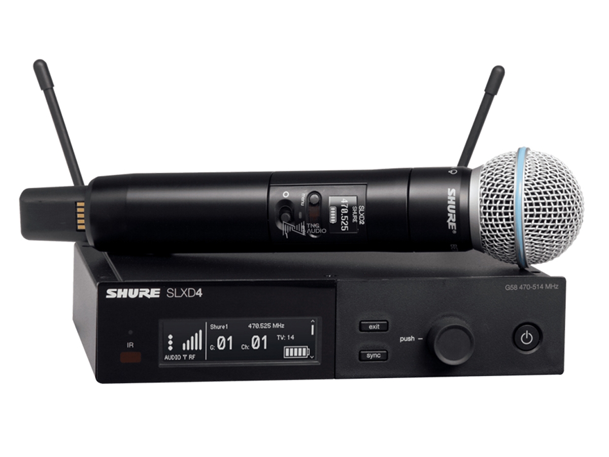 SHURE SLXD24/Beta58