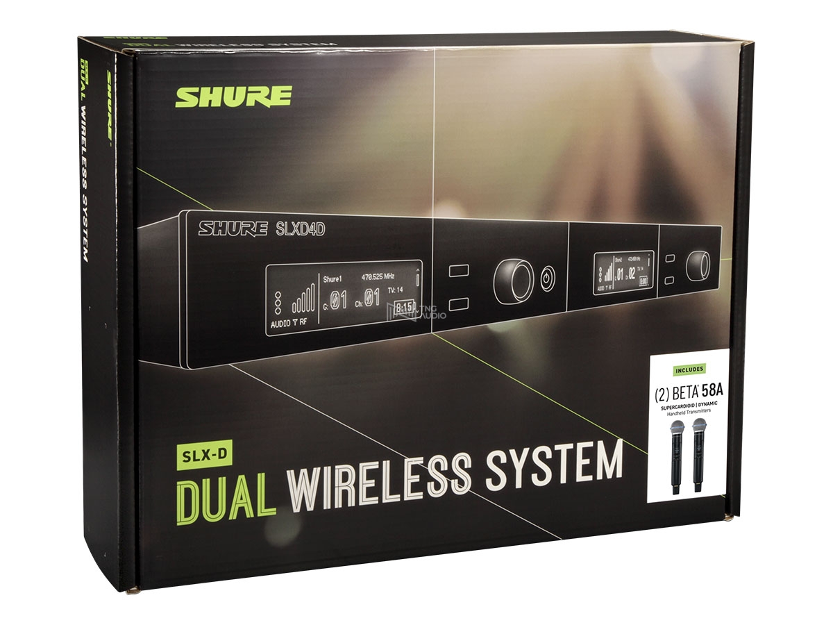 SHURE SLXD24D/Beta58