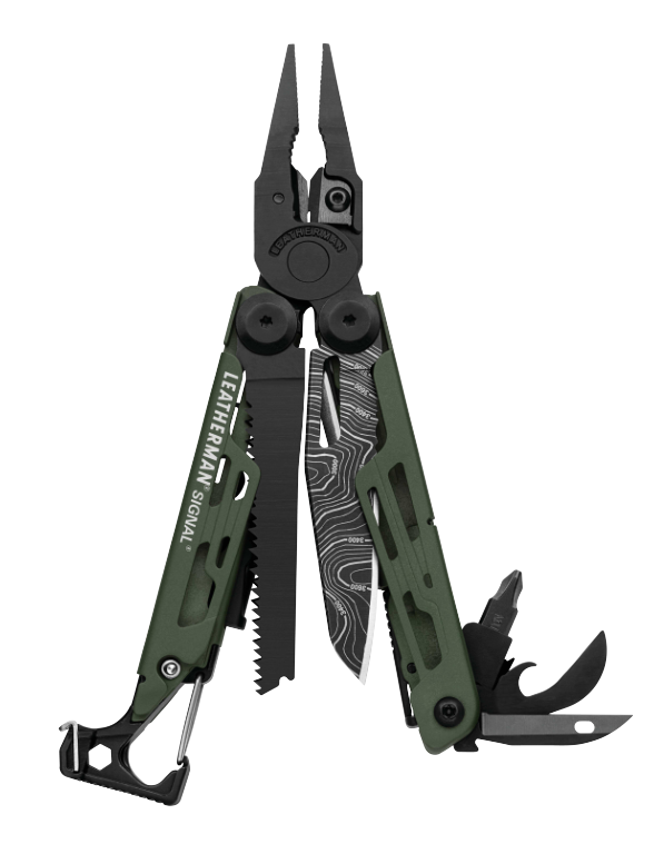 SIGNAL™,Green Topo Nylon Black L