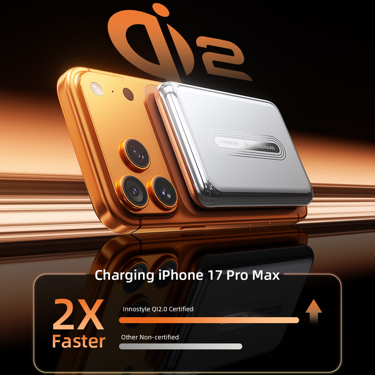 Sạc dự phòng Innostyle MagSlim Boost Premium Qi2 10000 mAh (chứng chỉ CCC) – MSB10K