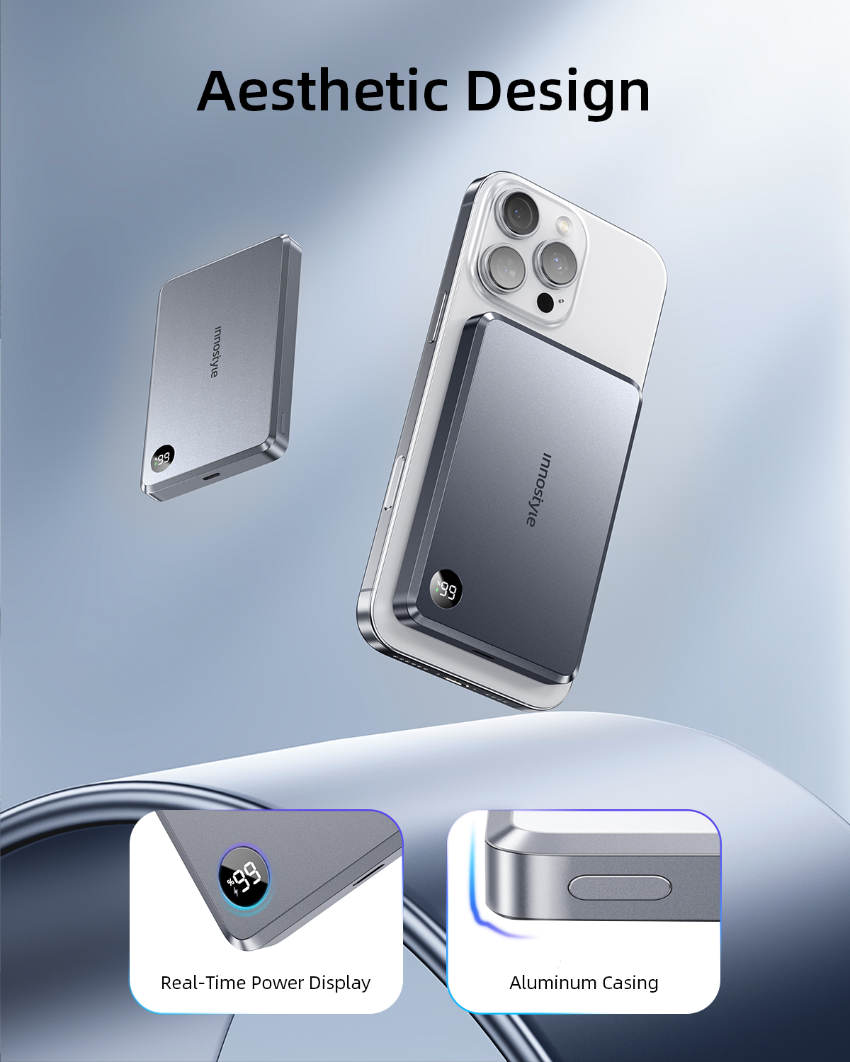 Sạc dự phòng Innostyle MagSlim Premium 10000 mAh – IMS10K