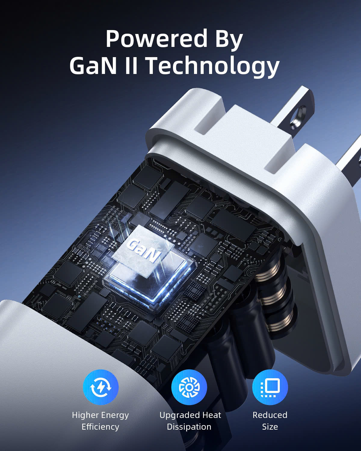 Sạc nhanh 45W AVS Innostyle GoCharge USB-C charger – IC45WHT-US