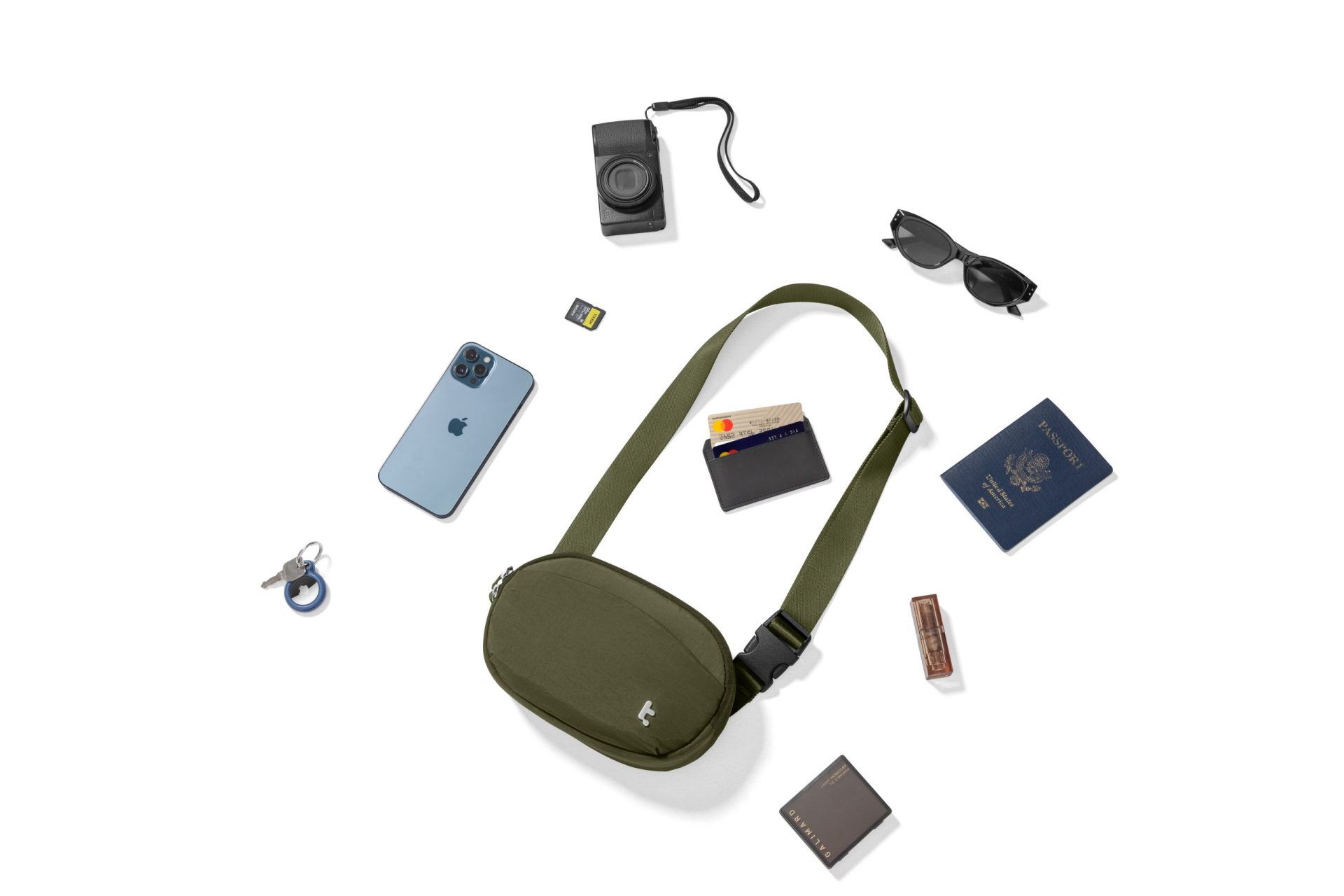 TÚI ĐEO CHÉO TOMTOC FASHION SLINGBEAN BELT BAG 1.5L – T32S1