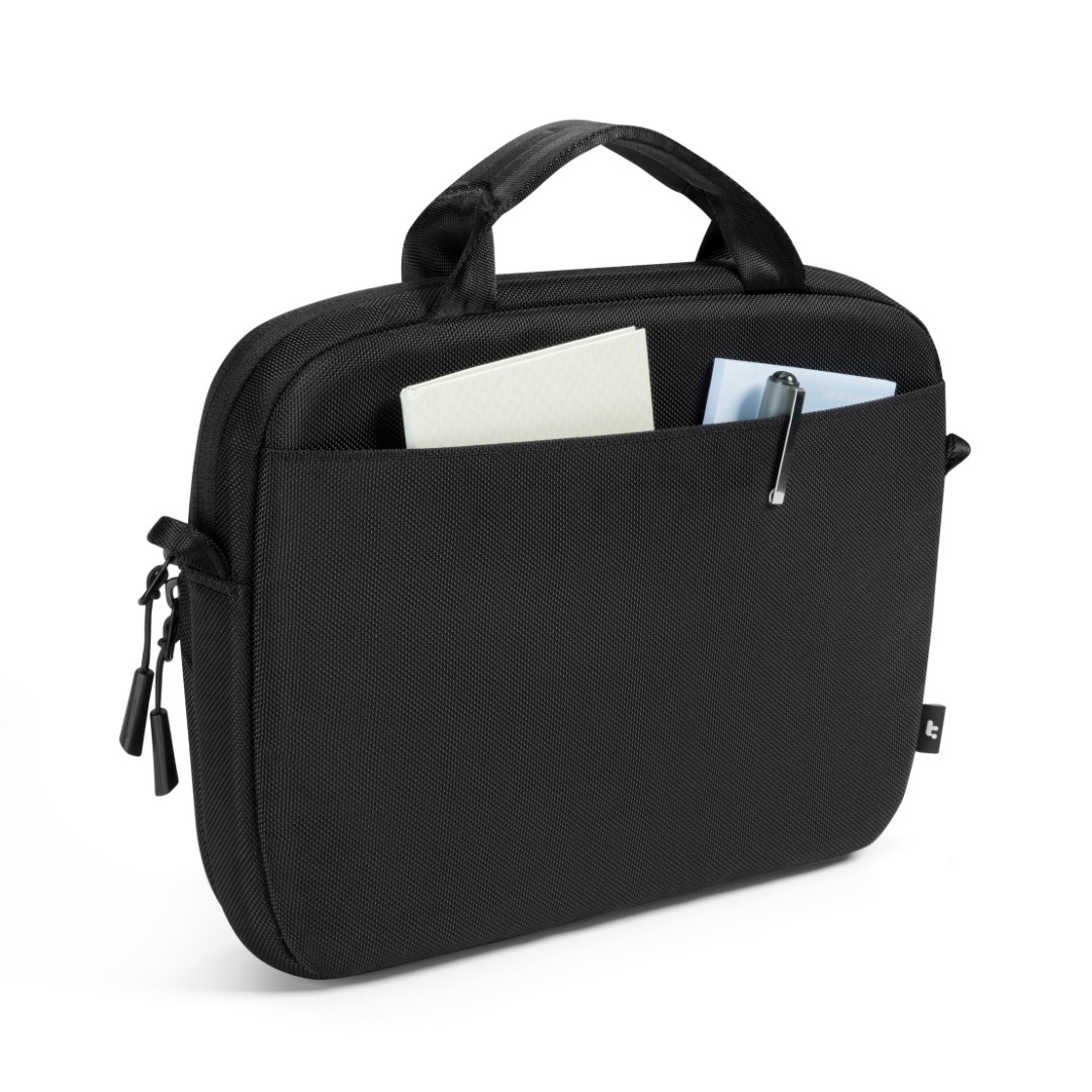 TÚI XÁCH / ĐEO CHÉO TOMTOC (USA) DEFENDER SHOULDER BAG LAPTOP BLACK – B30