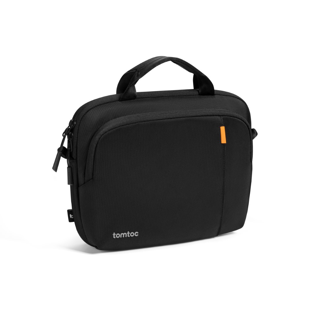 TÚI XÁCH / ĐEO CHÉO TOMTOC (USA) DEFENDER SHOULDER BAG LAPTOP BLACK – B30