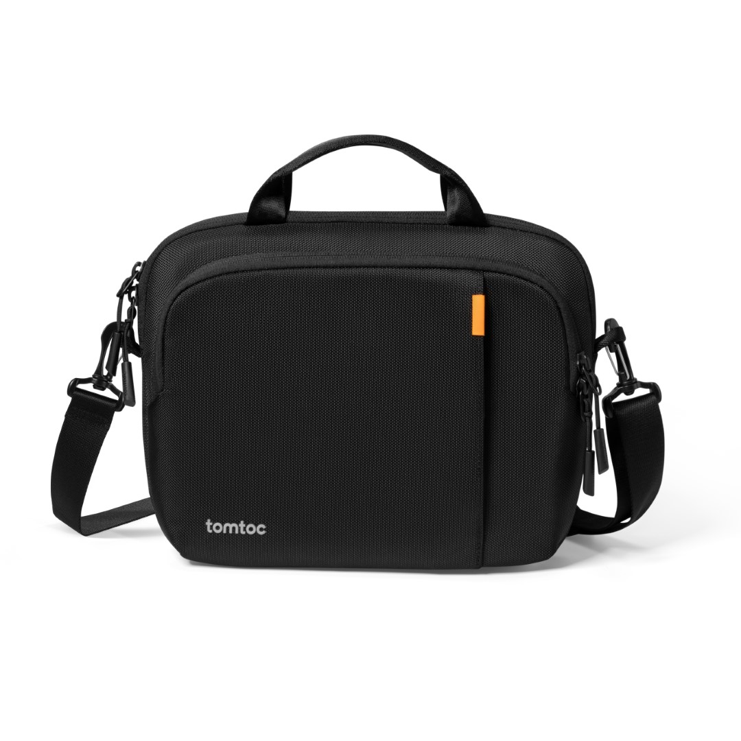 TÚI XÁCH / ĐEO CHÉO TOMTOC (USA) DEFENDER SHOULDER BAG LAPTOP BLACK – B30