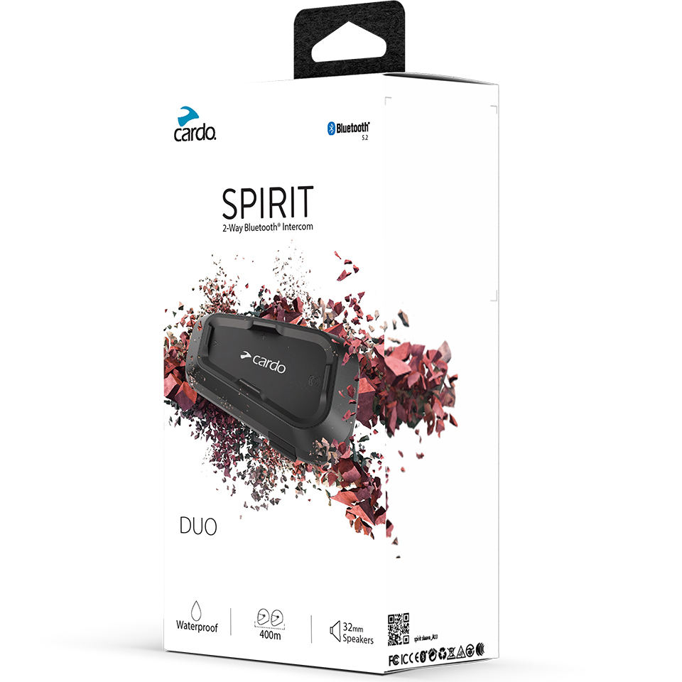 Tai nghe Cardo Packtalk Spirit DUO (có thể mua rời từng cái)