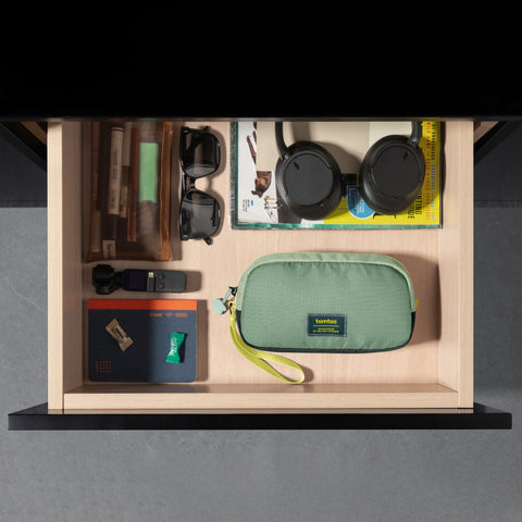 Túi đựng phụ kiện TOMTOC (USA) Collab GCORES INDUSTRIES Light-T12 Essential Tech Organizer Pouch 1L – T12