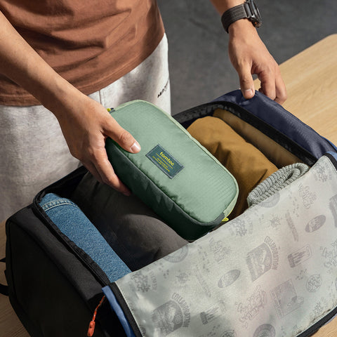 Túi đựng phụ kiện TOMTOC (USA) Collab GCORES INDUSTRIES Light-T12 Essential Tech Organizer Pouch 1L – T12