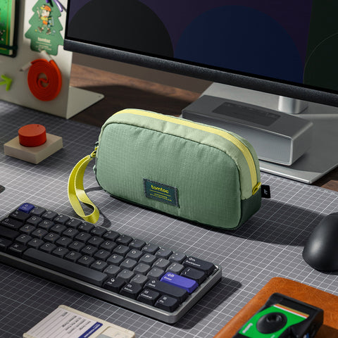 Túi đựng phụ kiện TOMTOC (USA) Collab GCORES INDUSTRIES Light-T12 Essential Tech Organizer Pouch 1L – T12