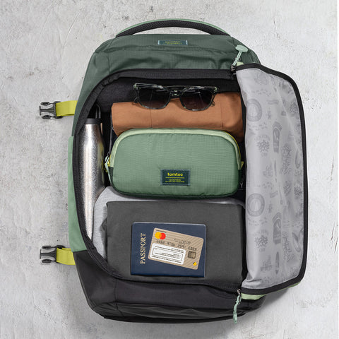 Túi đựng phụ kiện TOMTOC (USA) Collab GCORES INDUSTRIES Light-T12 Essential Tech Organizer Pouch 1L – T12