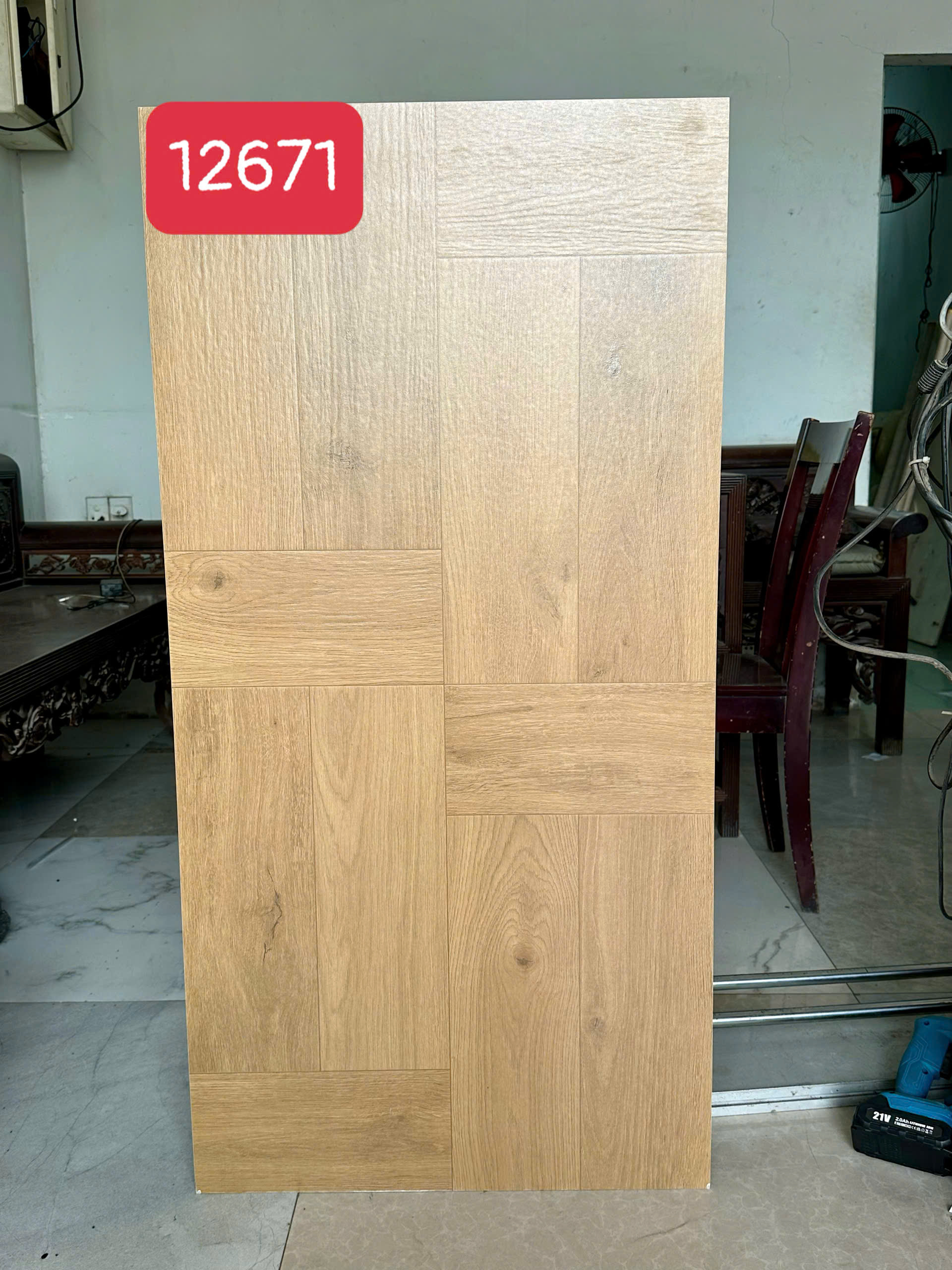 Gạch giả gỗ 60x120cm =12671