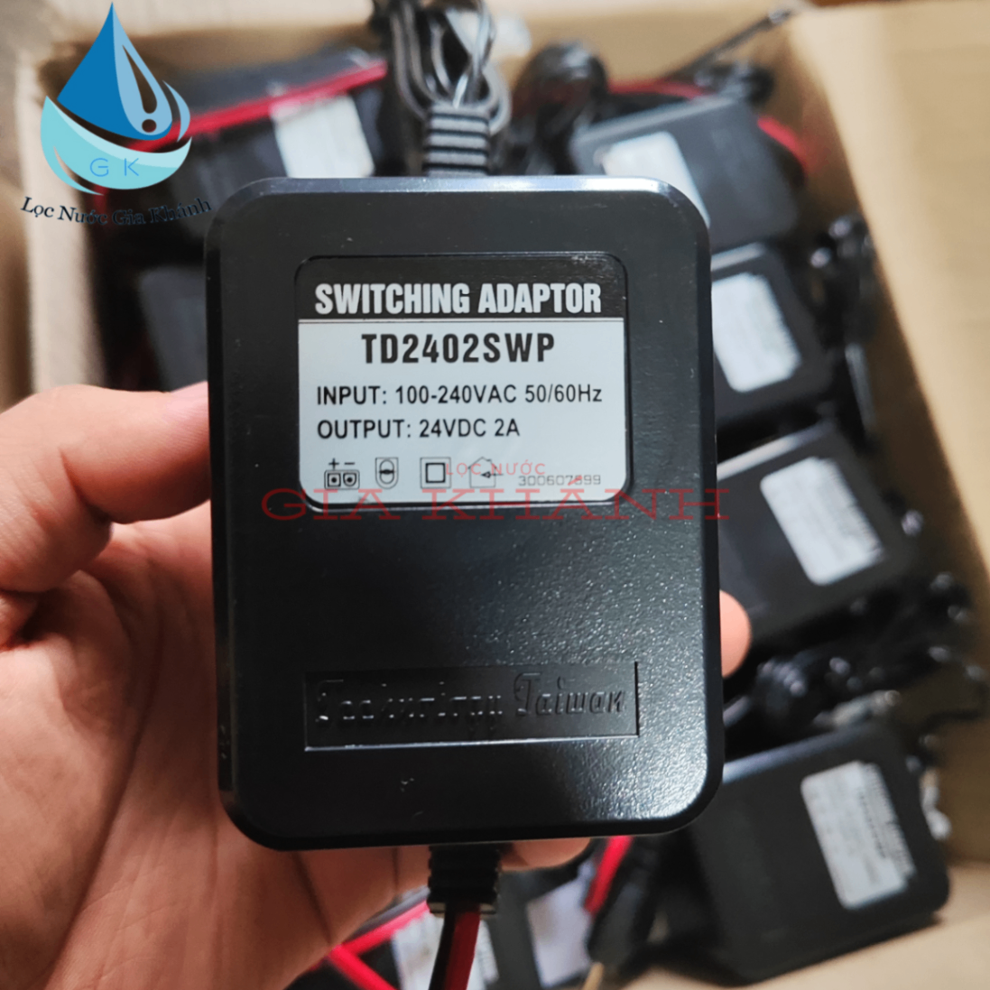 Nguồn điện tử 24v máy lọc nước, máy phun sương, adapter 24vdc