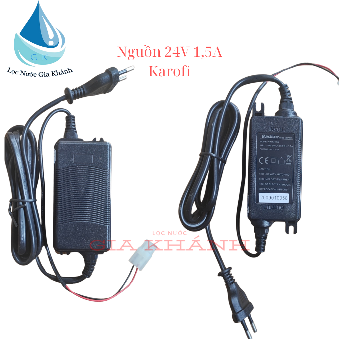 nguồn điện tử 24v 1,5A Karofi