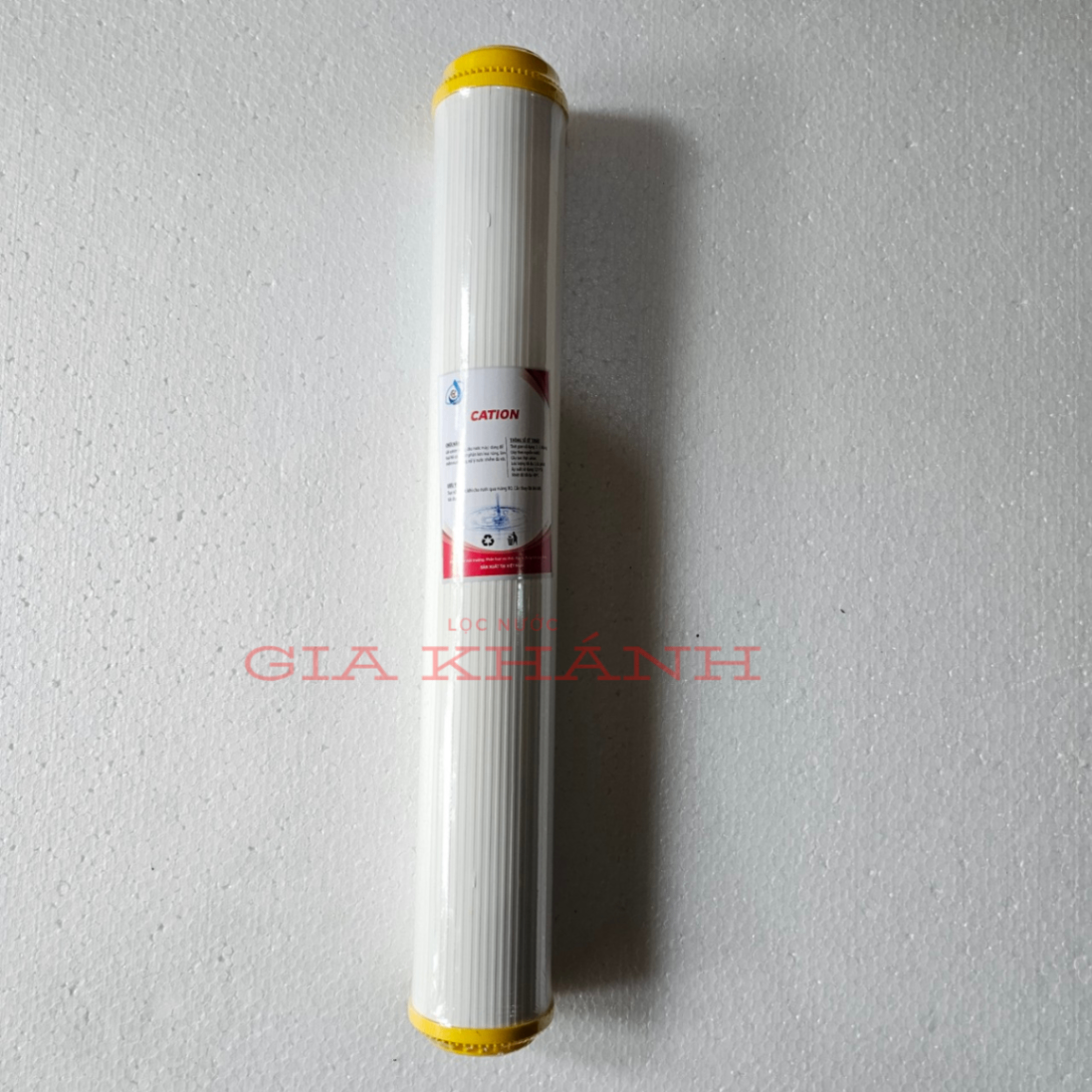 Lõi lọc cation 20 inch khử đá vôi