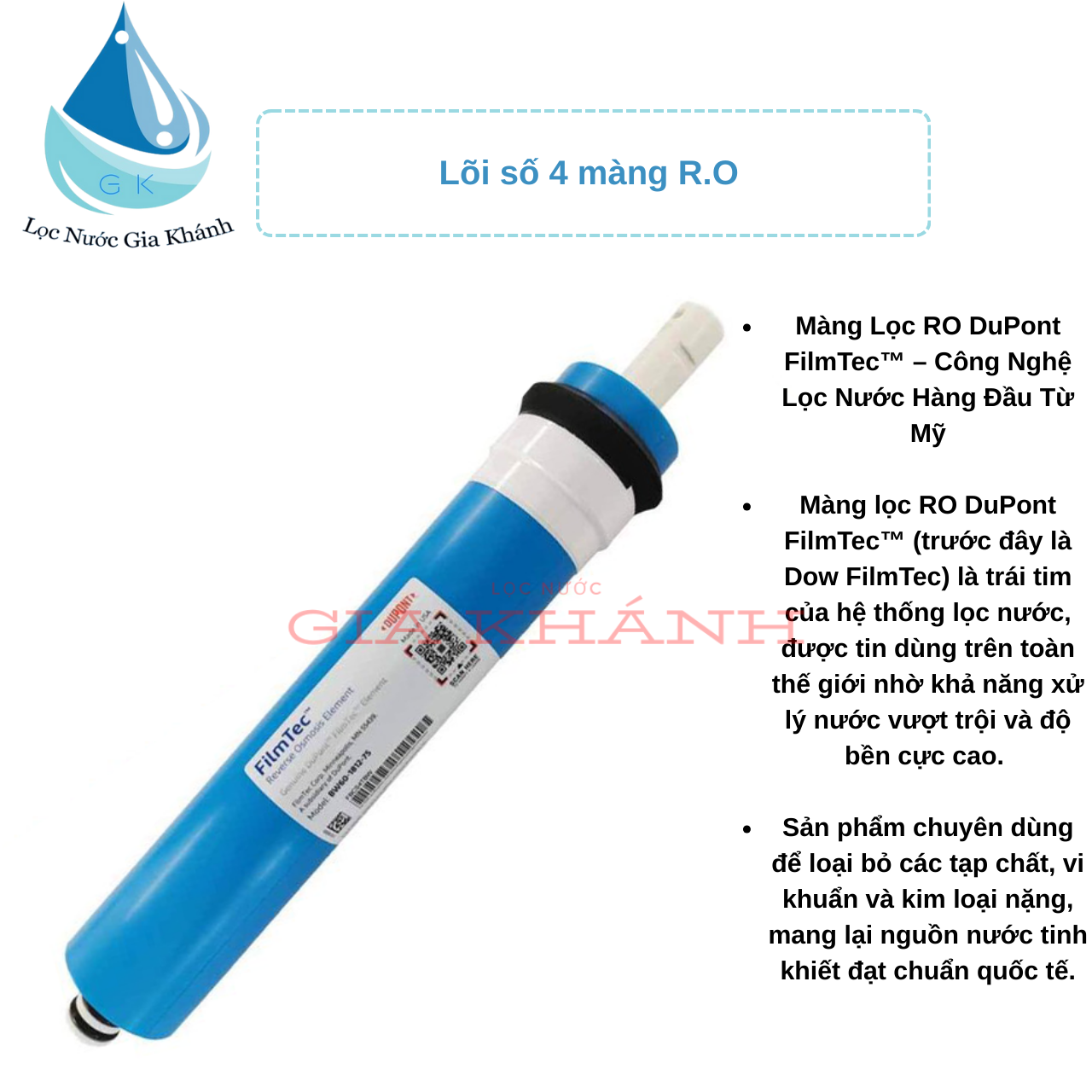 Bộ 4 Lõi Lọc Karofi Smax Duo 1 – 2 – 3 – 4 (Chính Hãng)