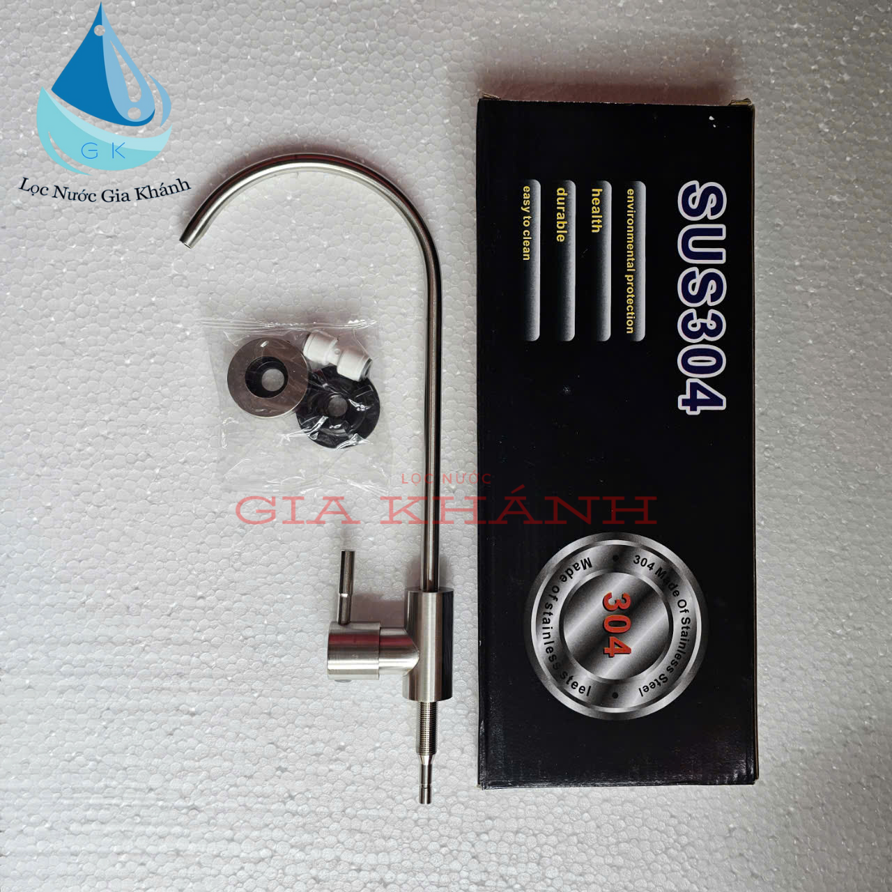 Vòi gạt nox 304 cho máy lọc nước