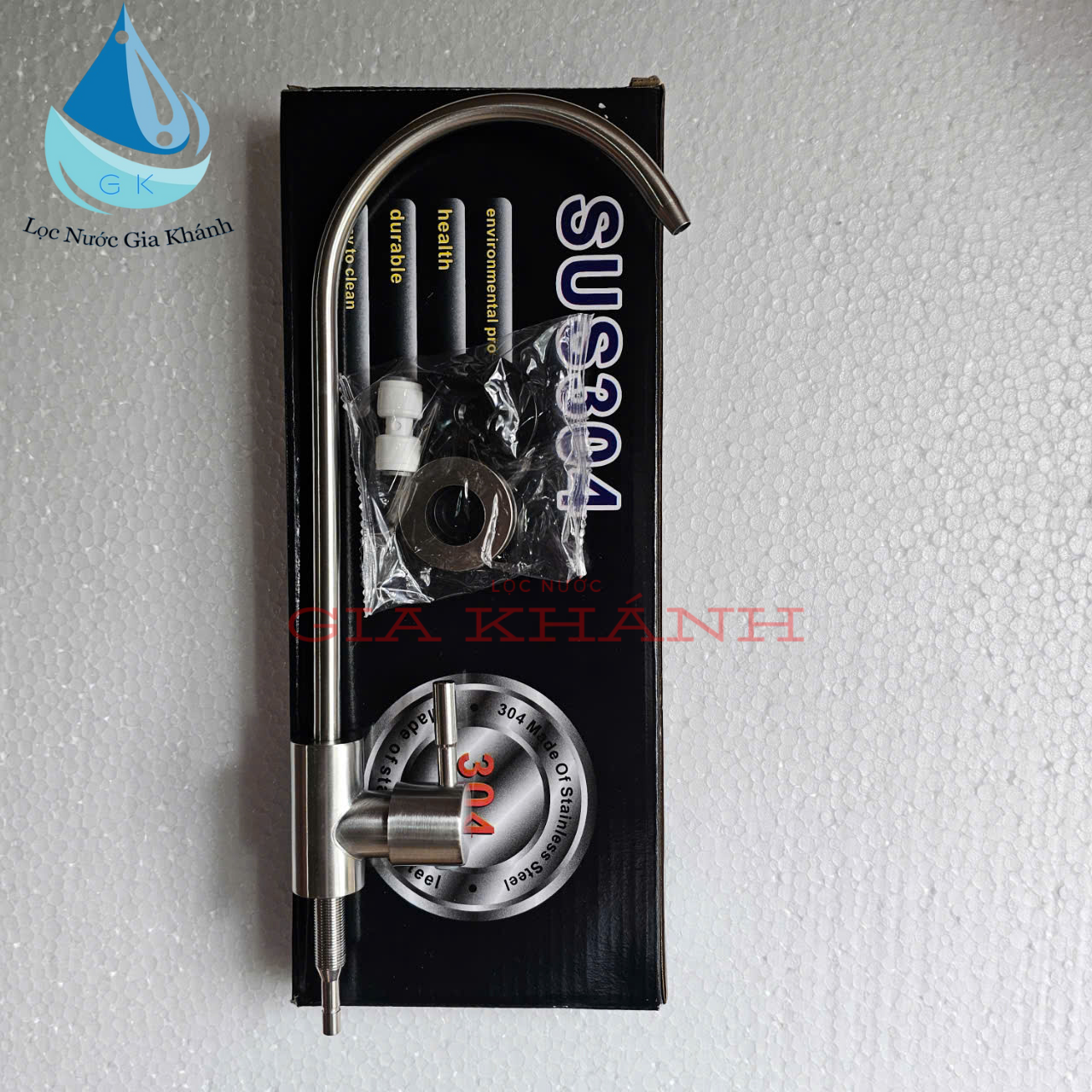 Vòi gạt nox 304 cho máy lọc nước